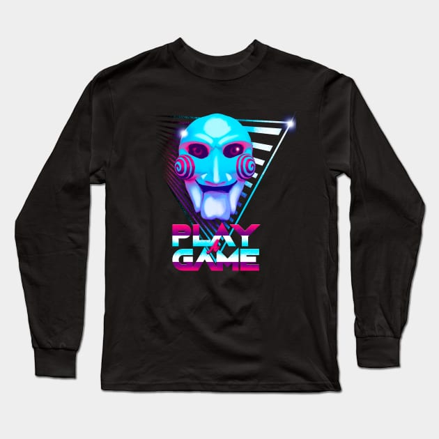 Play a Game Long Sleeve T-Shirt by Gerkyart